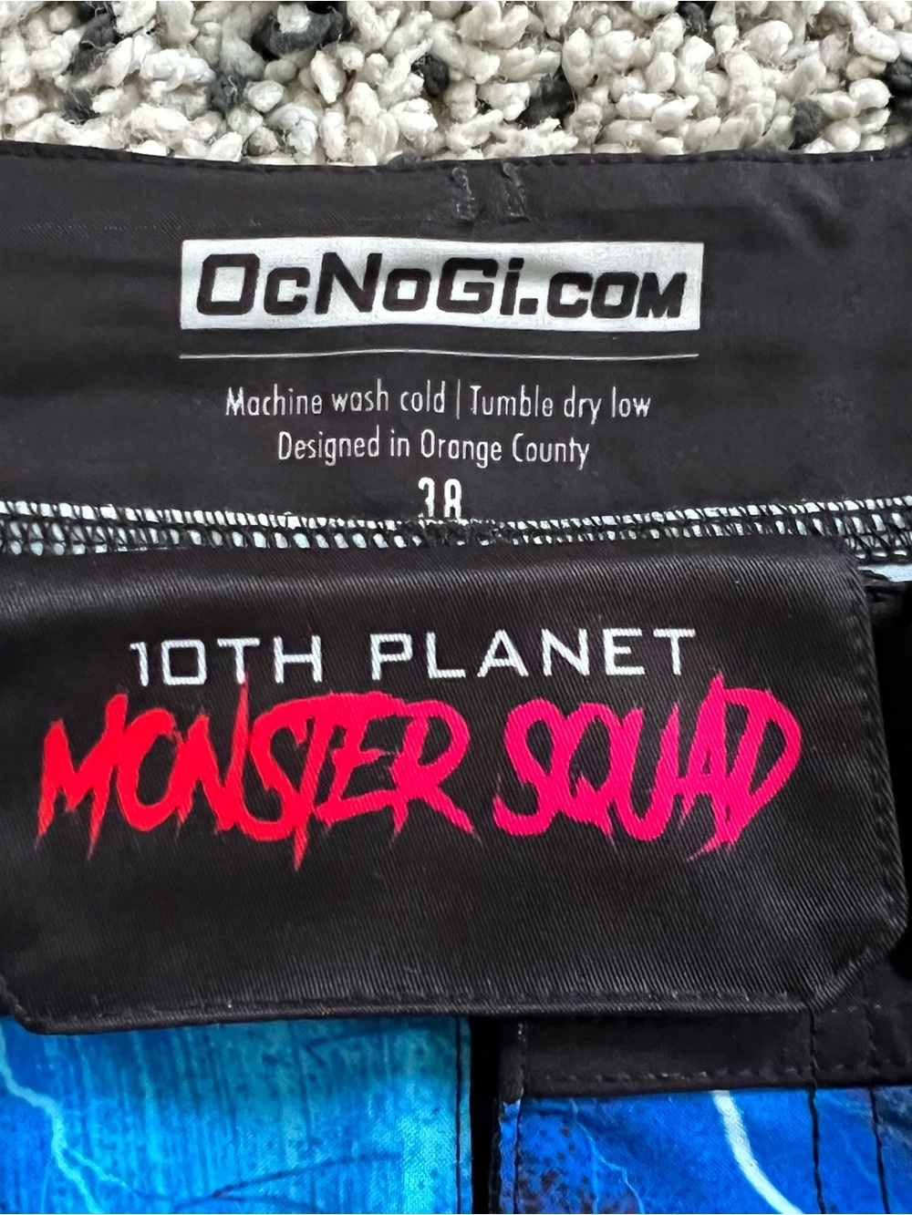 10th Planet Monster Squad Jiu Jitsu Shorts Frankenstein Werewolf Graphic Mens 38 View 6